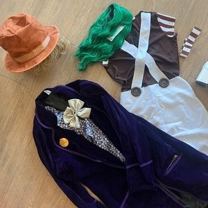 Couples costume Willy Wonka & Oompa Loompa